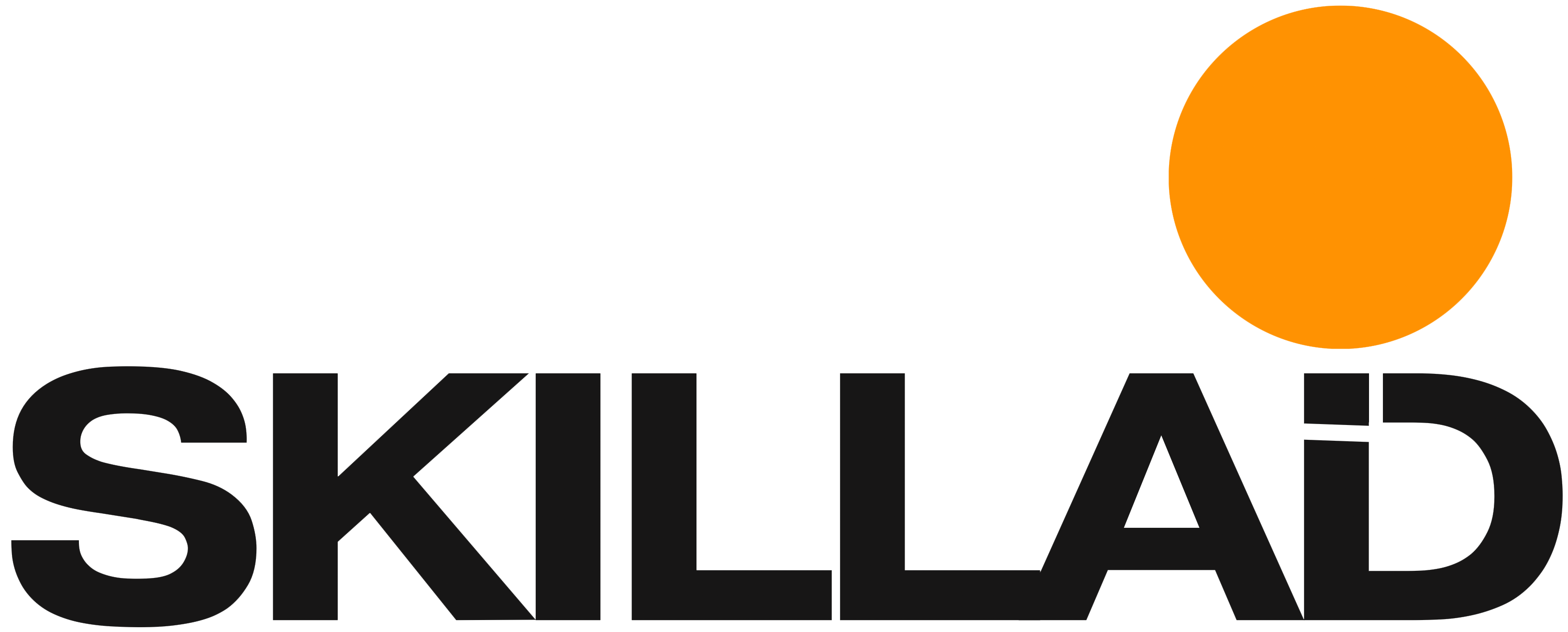 Skillad logotyp